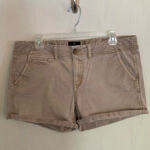 American Eagle Khaki Shorts